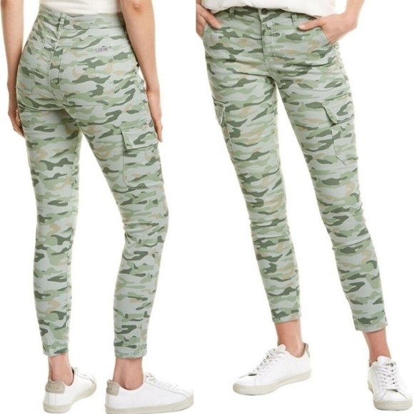 Joe's Jeans The Icon Skinny Ankle pants 26 new NWT camo camouflage olive green - Picture 14 of 14